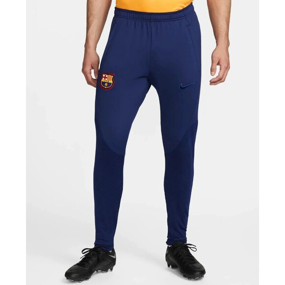 New Nike FC Barcelona Strike Dri-Fit Soccer Pants DH7684-492 Men's Size Medium